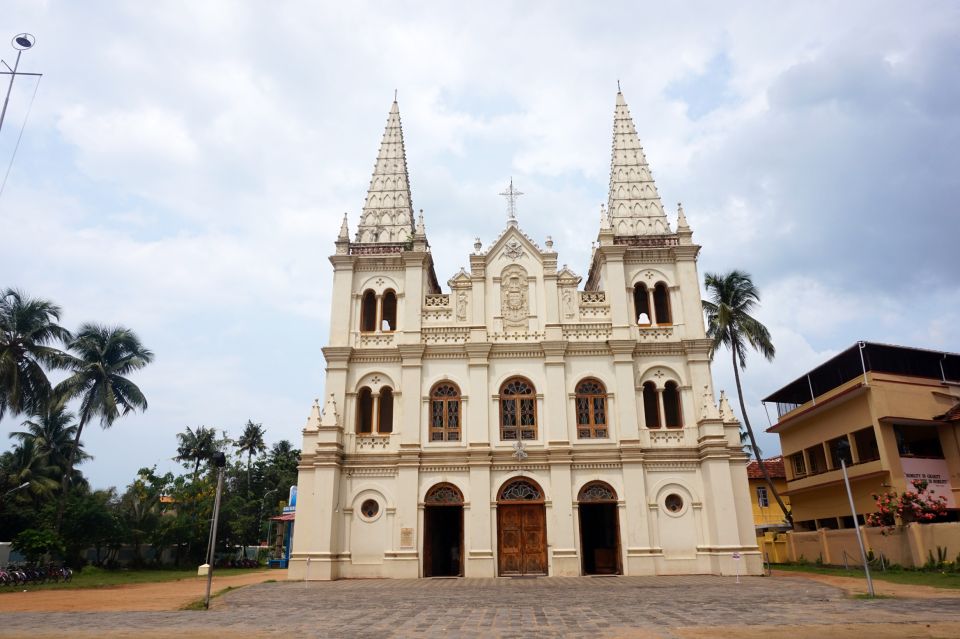 From Cochin: Fort Kochi and Mattancherry Sightseeing Tour - Santa Cruz Basilica: Frescoes That Make the Portuguese Presence Real