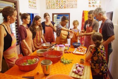Indian Cooking Class in Pondicherry - Sita Cultural Centre: where you start cooking in a small group