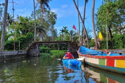 Kerala Backwater Village Kayaking Tour: Alleppey - Meeting at Emerald Isle: how to start your paddle in the right place