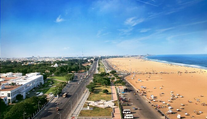 Marina Beach walking tour by tourism ministry approved company - Chennai Lighthouse: the 10-floor views that anchor the whole walk