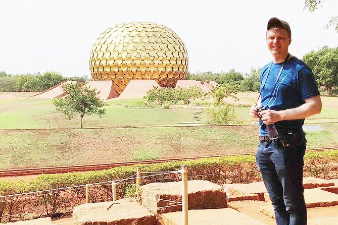 Pondicherry day trip from Chennai by Wonder tours - Auroville stop: the global-citizen idea, in an hour