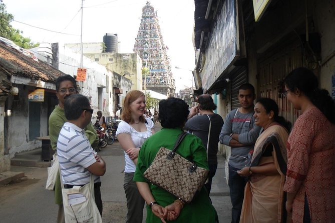 Private Peacock Trail Walking Tour in Mylapore - What $68 covers: private attention, headsets, and smart inclusions