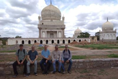 Private tour of Hyderabad with lunch for a cultural immersion - Qutub Shahi Tombs and Ibrahim Bagh: a garden you can read