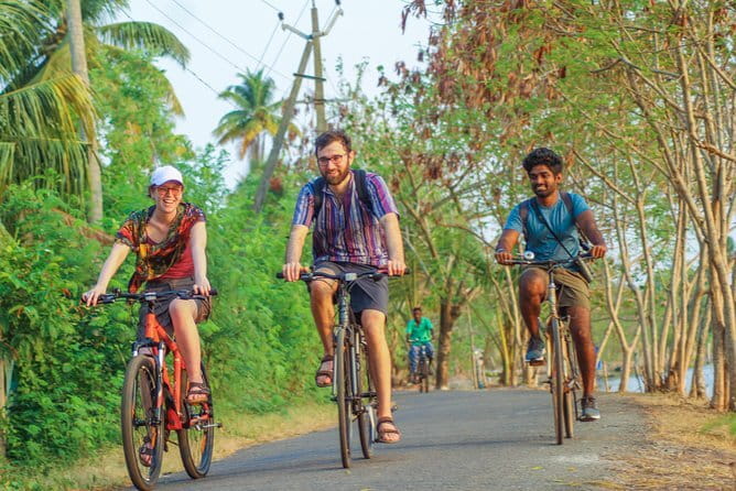 Village Bike Tour & Birdwatching - Stop 2: Changaram Wetlands for birdwatching with a seasonal twist