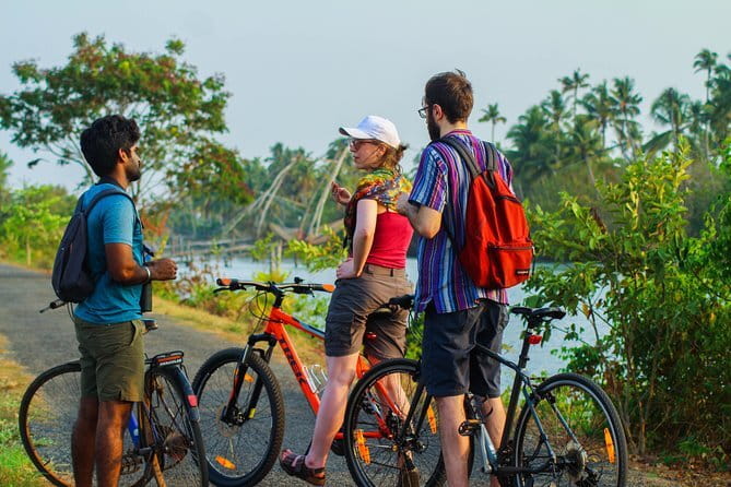 Village Bike Tour & Birdwatching - Stop 1: Pallithode Wetland for calm bird time